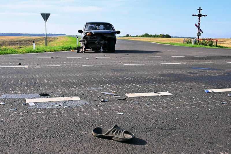 В полосе перебоя